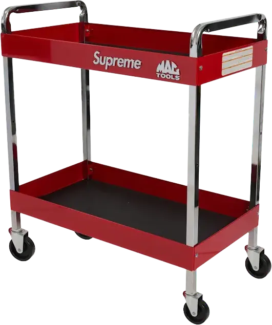 Supreme Mac Tools Utility Cart Red